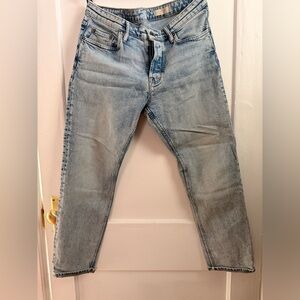 All Saints Faded Light Denim Jeans 32 x 32